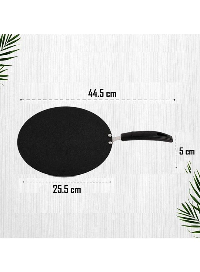 Sonex Non Stick Junior Tawa 25.5cm, Even Heating, High Quality Aluminum, Premium Non-Stick Coating And Bakelite Heat Resistant Handle, Long Lasting Construction Durable Construction, Easy to Clean