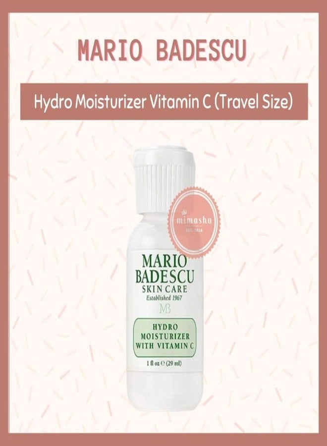 Mario Badescu Hydro Moisturizer With Vitamin C for Combination, Sensitive Skin | Lightweight Face Cream with Vitamin C, 2 Fl Oz