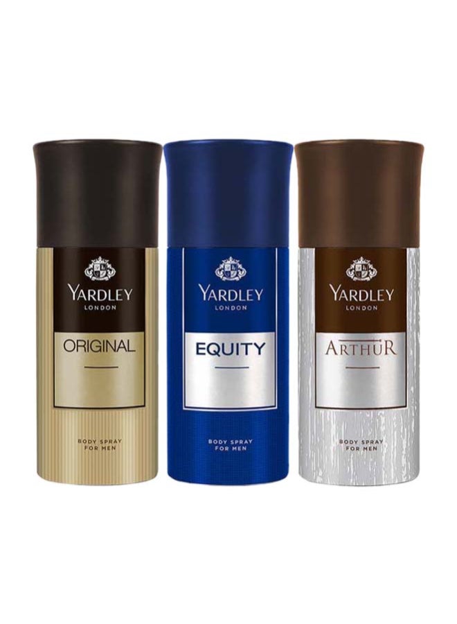 Equity Gift Set (Original 150ml, Equity 150ml & Arthur 150ml)