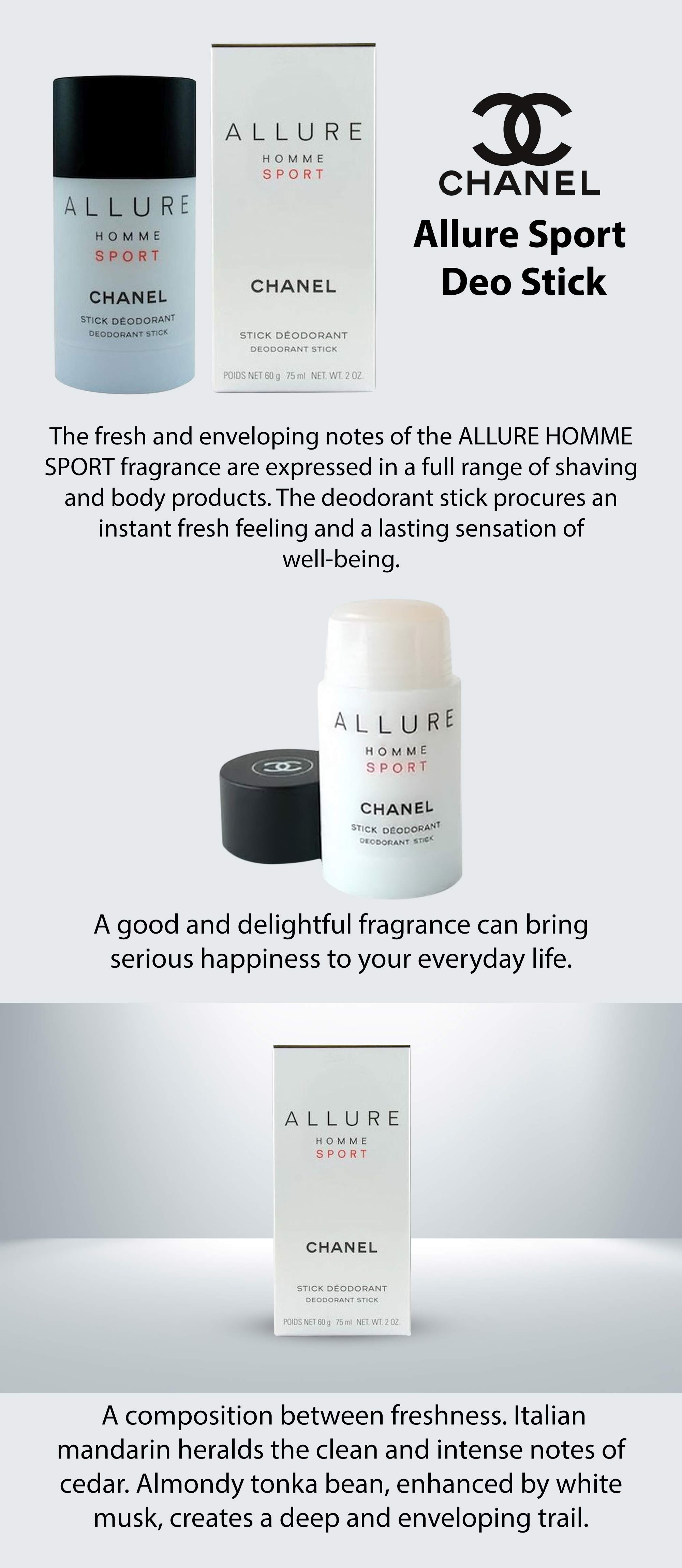 Allure Sport Deo Stick 75ml