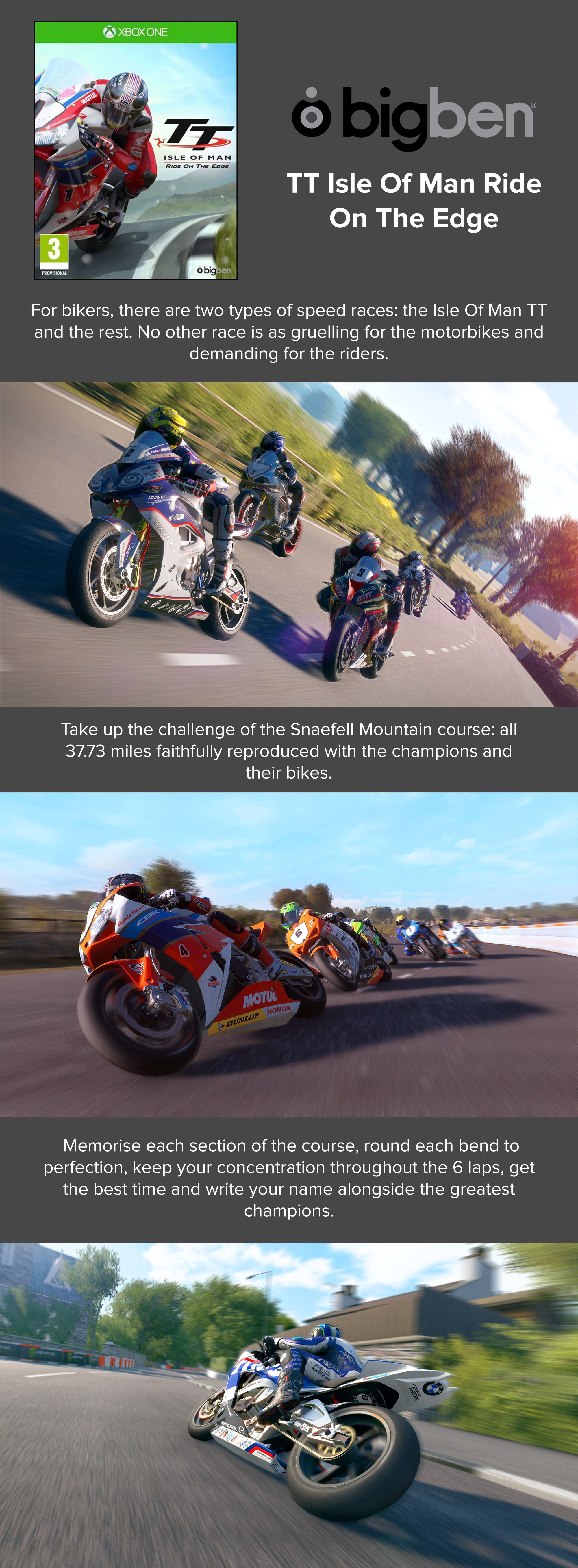 TT Isle Of Man Ride On The Edge (Intl Version) - Racing - Xbox One
