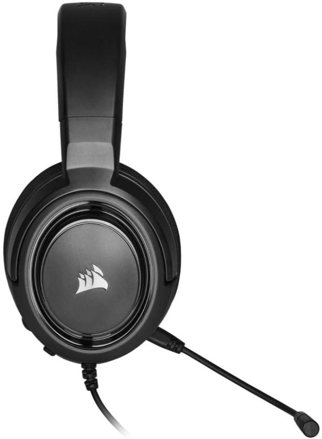 Corsair HS35 - Stereo Gaming Headset - Memory Foam Earcups - Works with PC, Mac, Xbox Series X/ S, Xbox One, PS5, PS4, Nintendo Switch, iOS and Android - Carbon Black