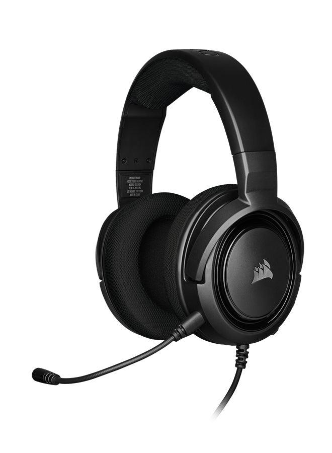 Corsair HS35 - Stereo Gaming Headset - Memory Foam Earcups - Works with PC, Mac, Xbox Series X/ S, Xbox One, PS5, PS4, Nintendo Switch, iOS and Android - Carbon Black