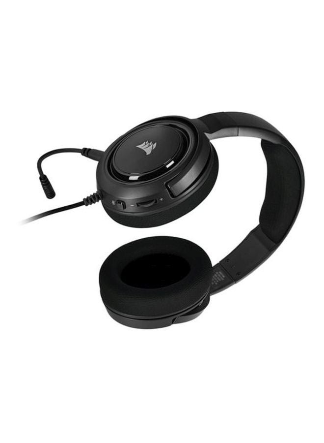 Corsair HS35 - Stereo Gaming Headset - Memory Foam Earcups - Works with PC, Mac, Xbox Series X/ S, Xbox One, PS5, PS4, Nintendo Switch, iOS and Android - Carbon Black