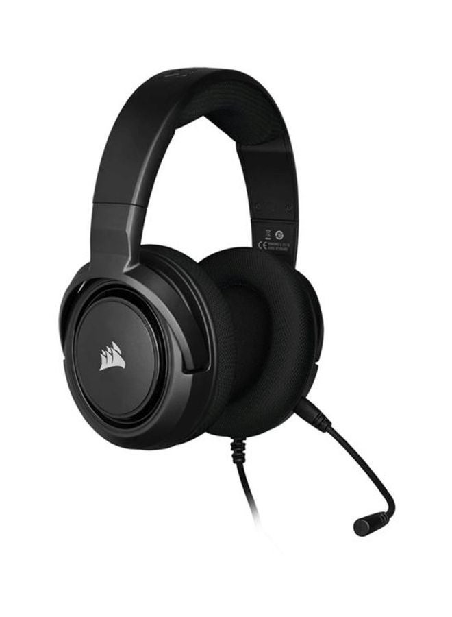 Corsair HS35 - Stereo Gaming Headset - Memory Foam Earcups - Works with PC, Mac, Xbox Series X/ S, Xbox One, PS5, PS4, Nintendo Switch, iOS and Android - Carbon Black