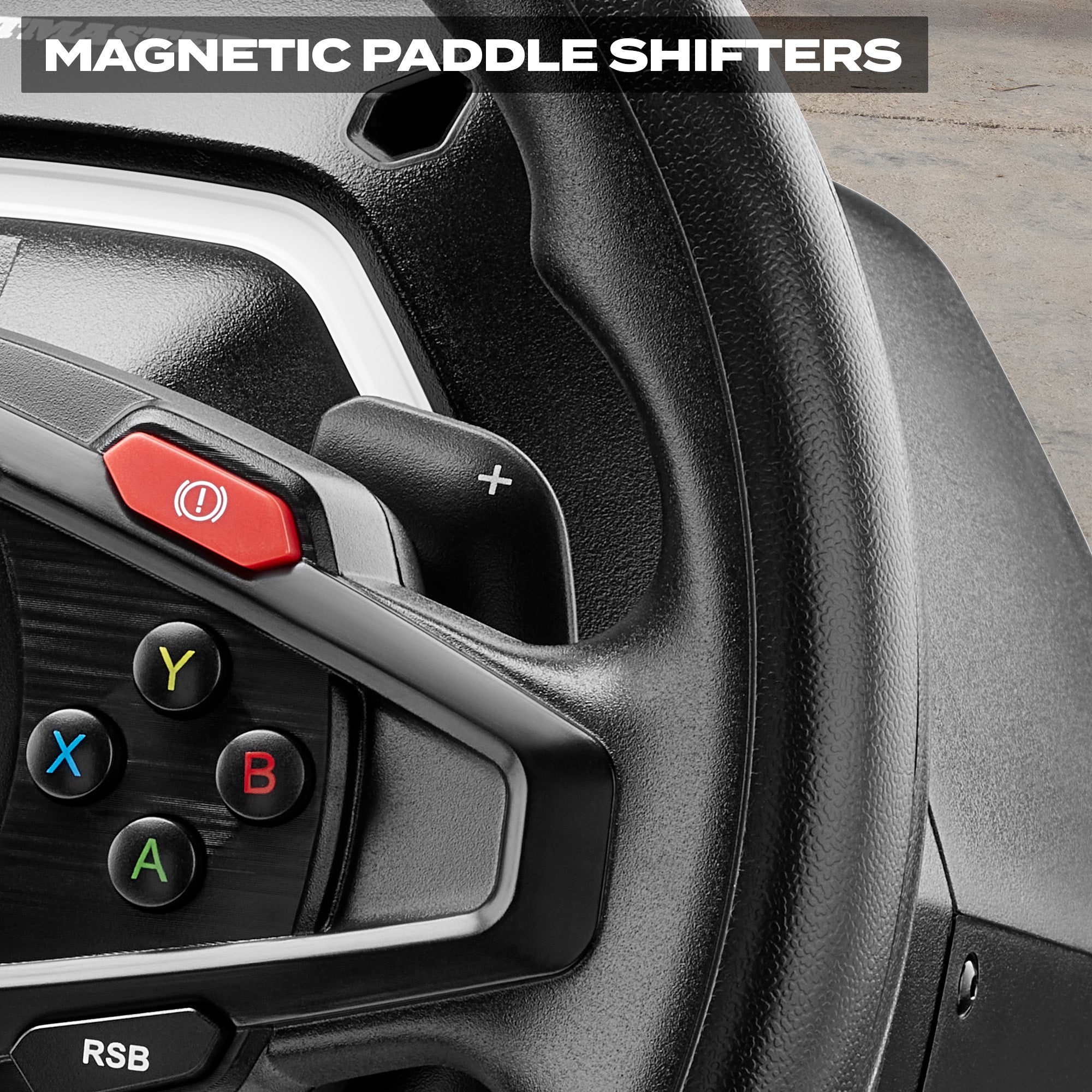 Thrustmaster T128 Force Feedback Racing Wheel with Magnetic Pedals, Xbox Series X|S, Xbox One, PC