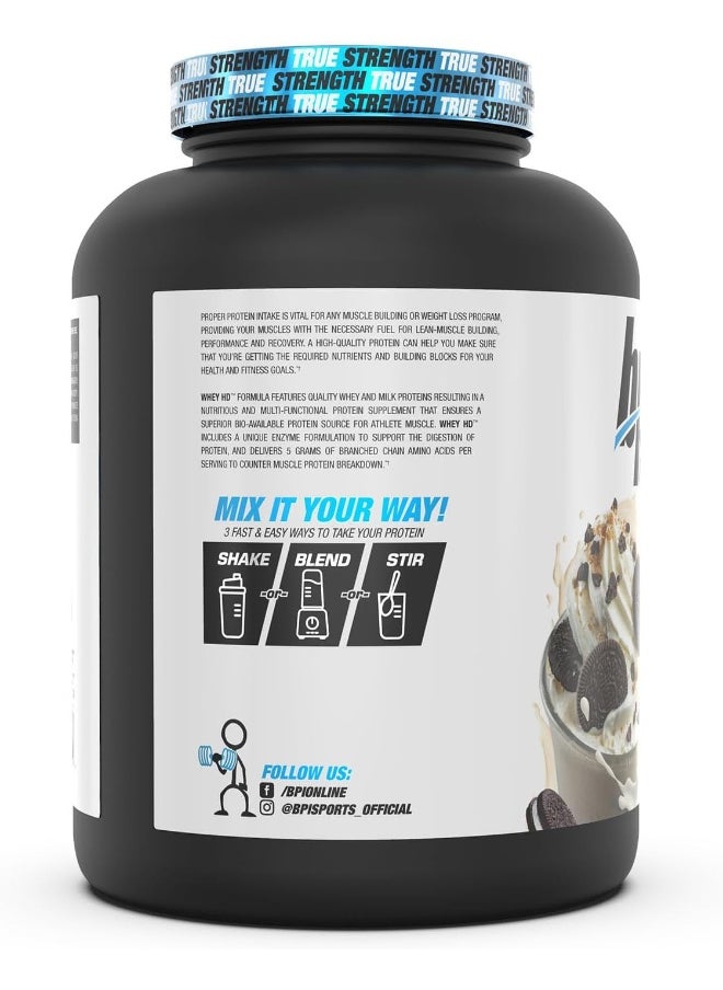 Whey HD Milk and Cookies 50 Serving 4.1lbs