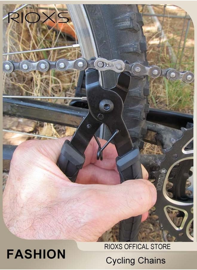 Bicycle Chain Measuring Ruler and Chain Removal Tool Set Bicycle Chain Wear Checker Chain Measuring Gauge Removal Dual Purpose Tool