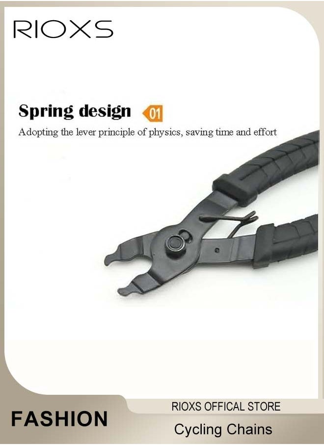 Bicycle Chain Measuring Ruler and Chain Removal Tool Set Bicycle Chain Wear Checker Chain Measuring Gauge Removal Dual Purpose Tool