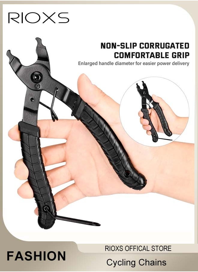 Bicycle Chain Measuring Ruler and Chain Removal Tool Set Bicycle Chain Wear Checker Chain Measuring Gauge Removal Dual Purpose Tool