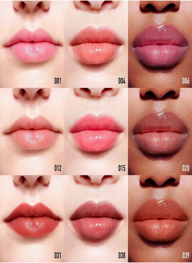 Lip Glow Balm Dior 8 - Hydrating pH-Activated Lip Balm with 48H Moisture & Sheer Glow | 3.2g