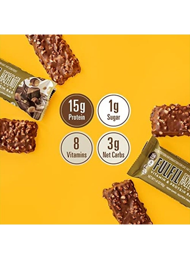 Protein Bars FULFIL Chocolate Hazelnut 12 Bars, Each 40g