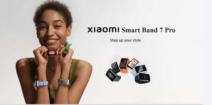 Band 7 Pro – Smart Bracelet, AMOLED Display, GPS, Blood Oxygen Monitoring, Fitness & Waterproof – Black (Model BHR5970GL) Black