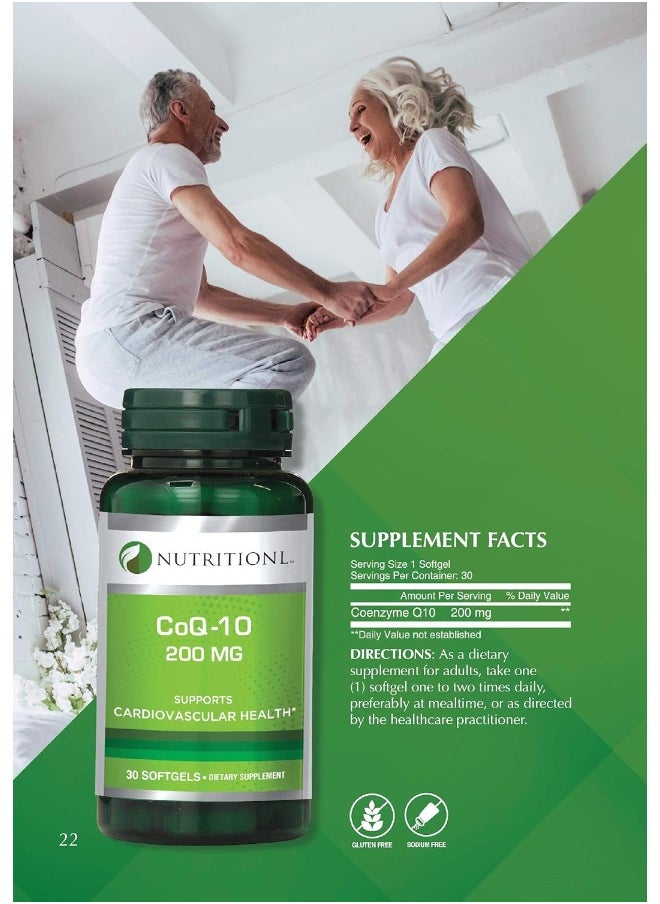 Coq10 200Mg Softgels 30'S