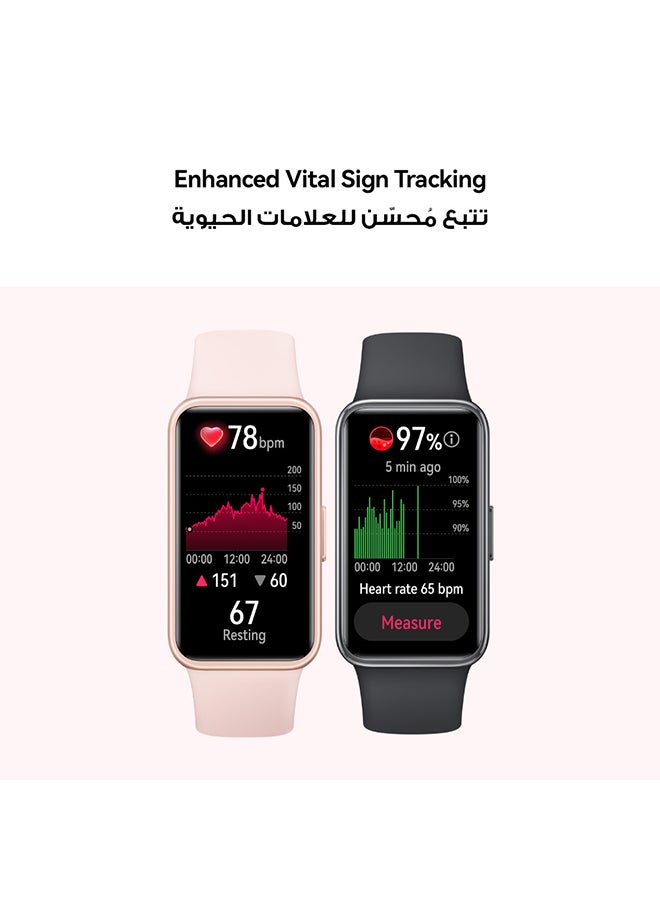 140 mAh Band 9 Smartwatch With Sleep Tracking And Health Fitness Tracker White