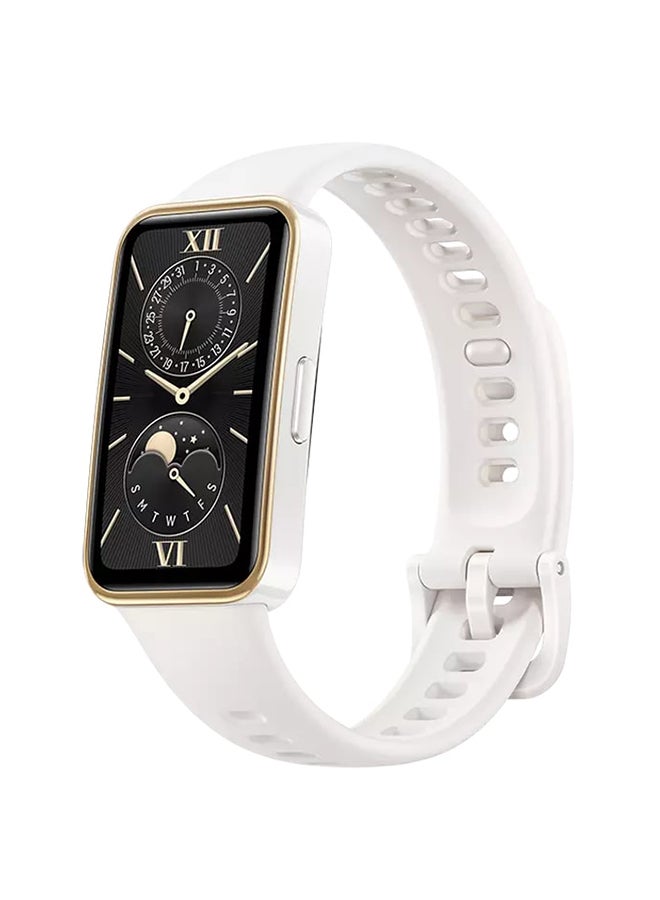 140 mAh Band 9 Smartwatch With Sleep Tracking And Health Fitness Tracker White