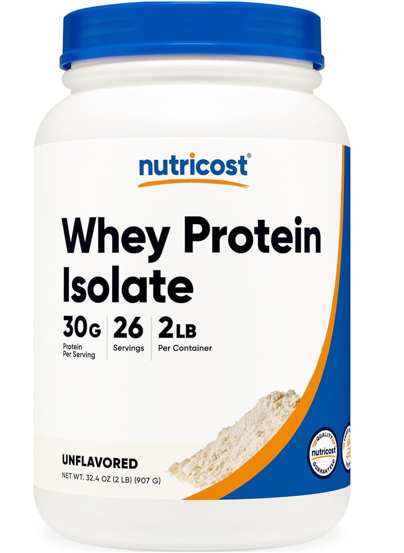 Whey Protein Isolate (Unflavored) 2LBS