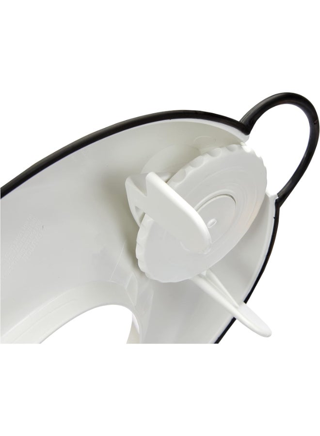 Baby Toilet Training Seat - White And Black