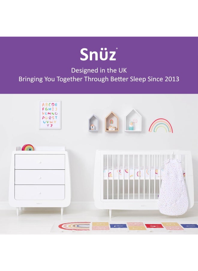 Pouch Sleeping Bag Fir Infant And Baby Clever Nappy Change Zip 100% Cotton For Temperatures If 21 - 23 Celsius Suitable From 0 To 6 Months Colourmulti Maximum Baby Length 68 Cm