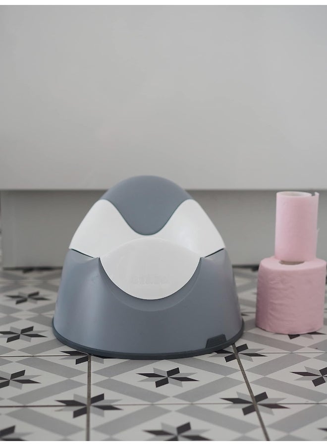 Toddler Toilet - Training Booster Seat With Attachment Hook, Non - Slip And Ergonomic, Easy Care, Light Mist, 920356