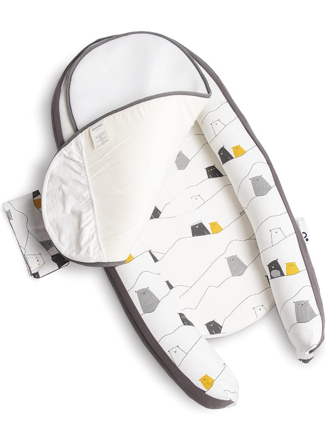 Cocoon Pad Additional Insert For Cocoon Baby Cot Bumpersmattress For Evolutive Cuddly Nest And Cushion For Bed, Pram, Cradleoptimal Sleeping Conditions And Security