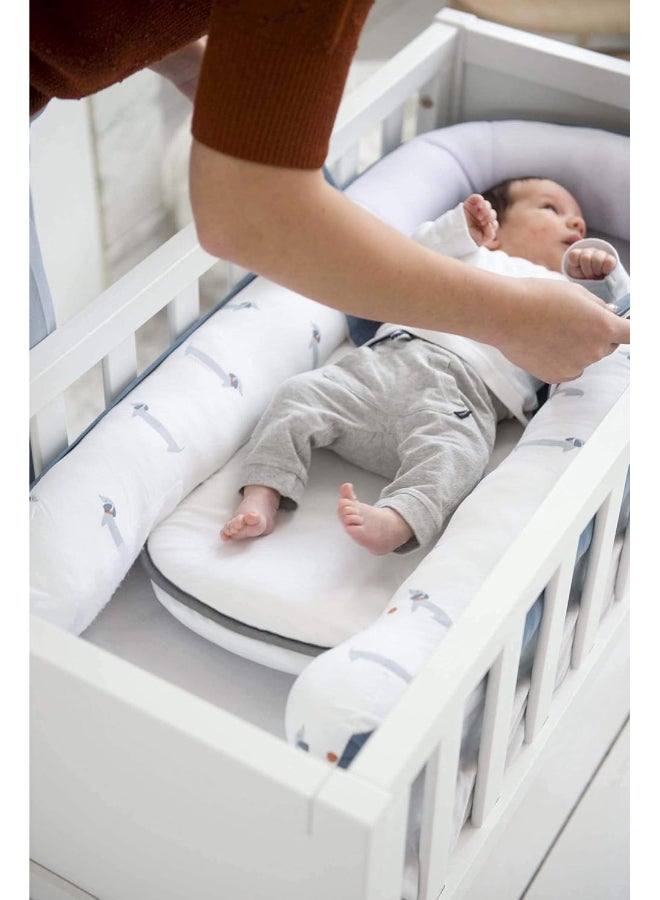 Cocoon Pad Additional Insert For Cocoon Baby Cot Bumpersmattress For Evolutive Cuddly Nest And Cushion For Bed, Pram, Cradleoptimal Sleeping Conditions And Security