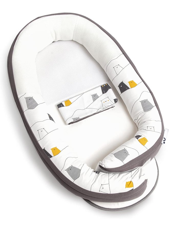 Cocoon Pad Additional Insert For Cocoon Baby Cot Bumpersmattress For Evolutive Cuddly Nest And Cushion For Bed, Pram, Cradleoptimal Sleeping Conditions And Security