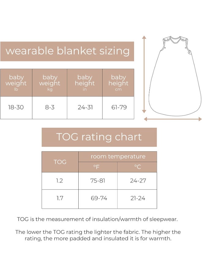 Parker Wearable Blanket 0 - 9 Months , Cotton Sateen Tie - Dye