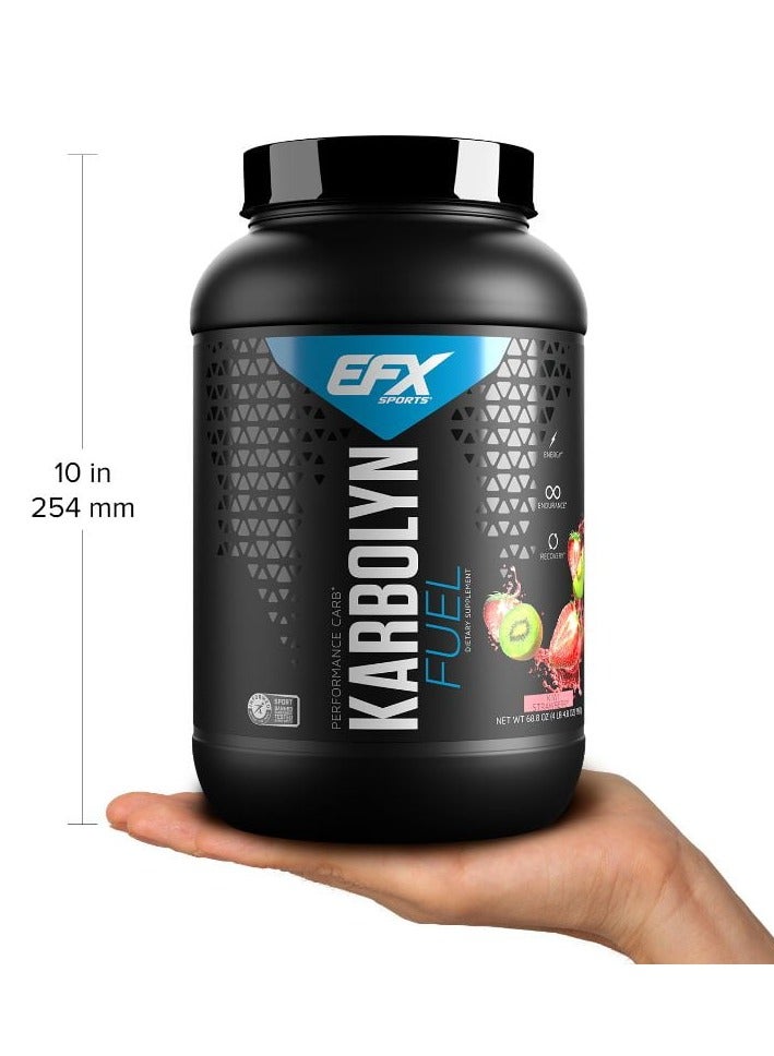 EFX Sports karbolyn fuel performance Carbs 1950g Kiwi Strawberry Flavor 36 Serving