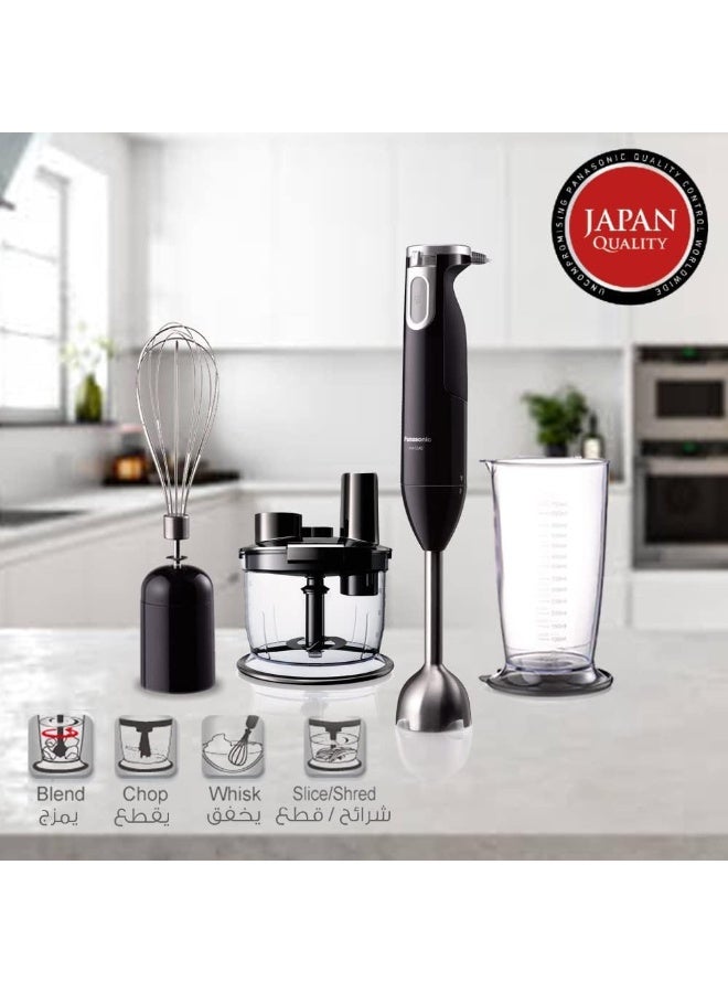 4-In-1 Hand Blender 600W MX-SS40BTZ Black