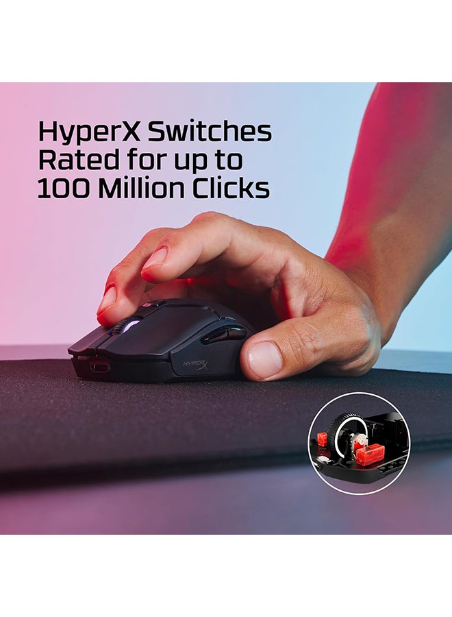Pulsefire Haste 2 Mini – Wireless Gaming Mouse For Pc Compact Lightweight Bluetooth 2.4Ghz Black