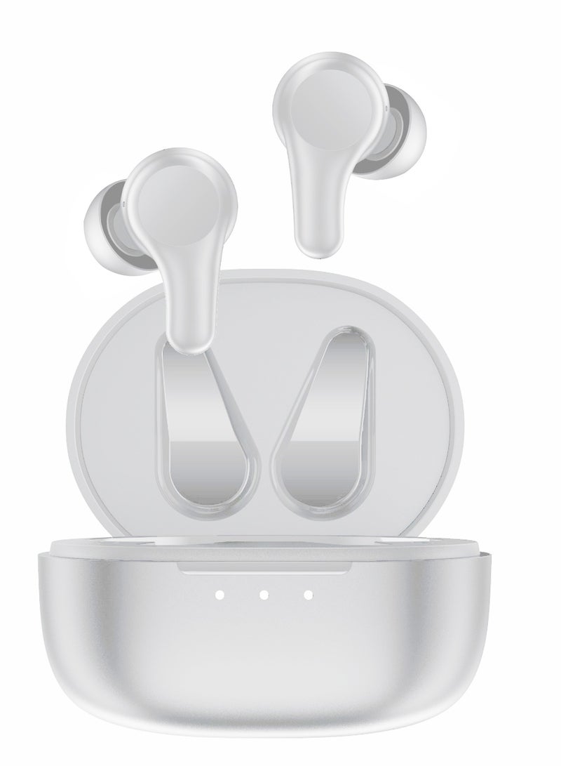 TCH Wirless Earbuds Boom Trap L30 Less Noise Clear Voice & Hifi Sound Quality Bass Surging Smart Touch & 30 Hours Playtime Waterproof IPX4 Earbud With Bluetooth 5.3 IOS+Andorid 480mAh Battery