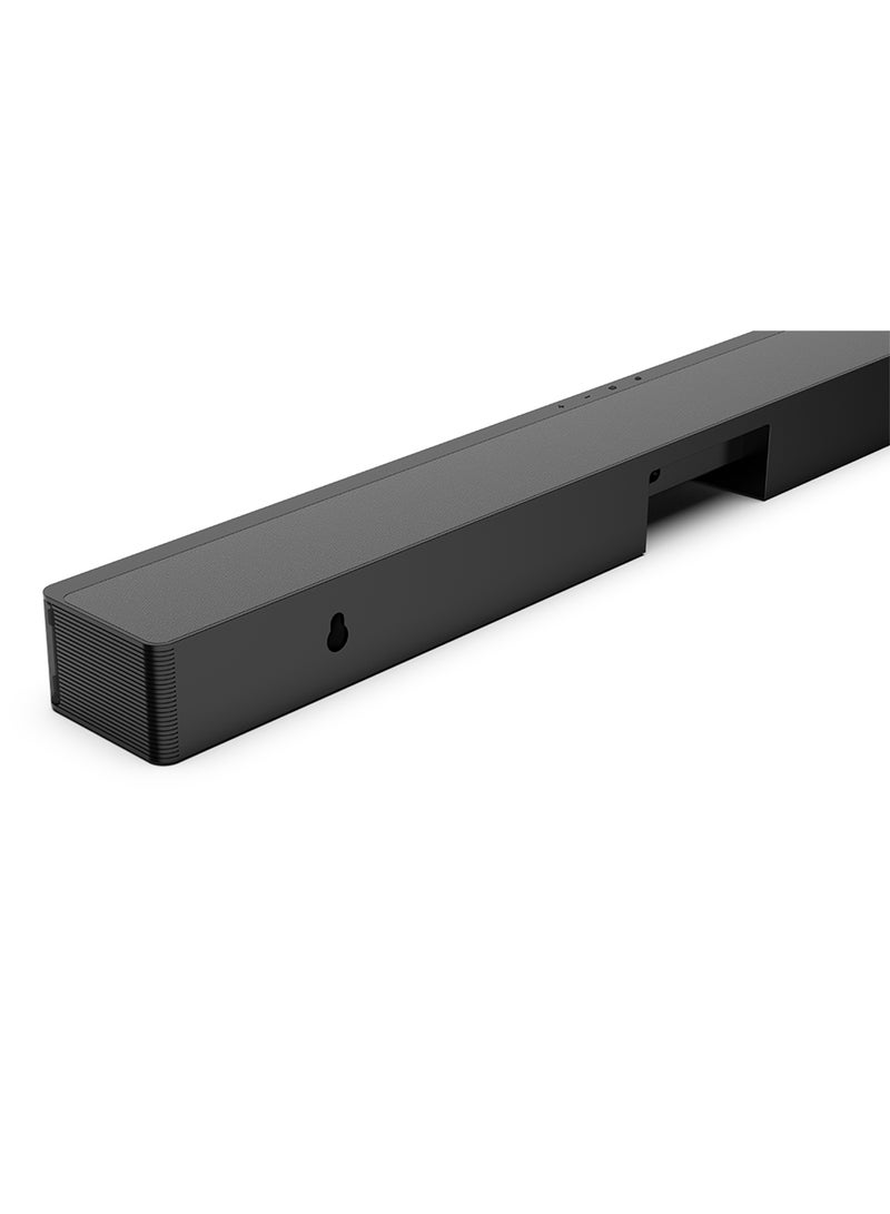 2.1 Ch 240W Sound Bar with Wireless Subwoofer - DTS Virtual X, Dolby Audio, Ezplay, Tv mode,6 EQ Modes, HDMI ARC, Bluetooth 5.3 HS2100 Black