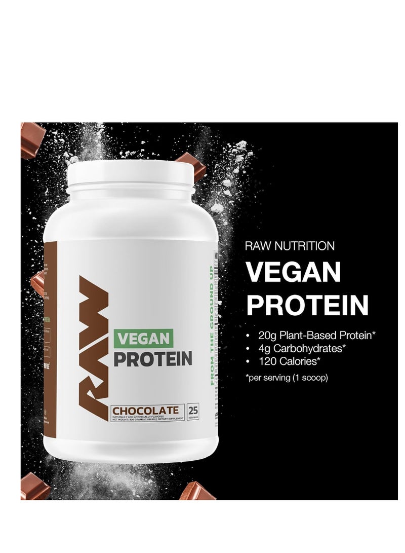 RAW Vegan Protein - Chocolate, 25 Servings