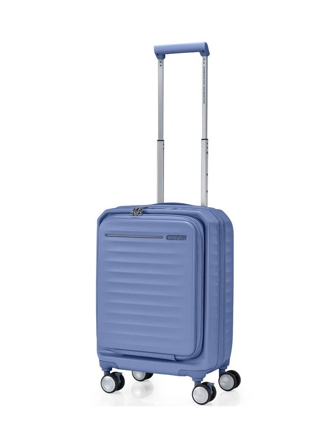 American Tourister Frontec Spinner Luggage Trolley Navy