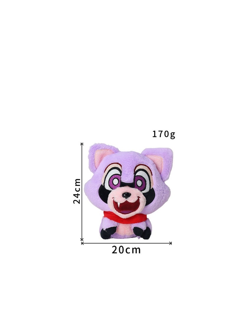 Indigo Park Rambley  Plush Cartoon Monster Game Indigo Park Series Figure Plush Doll for Kids Adults Fans Holiday Gift 20CM（1pcs）