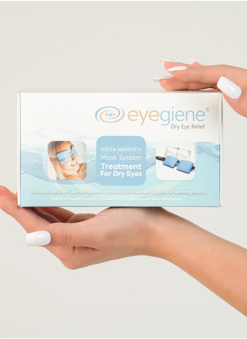 EyeGiene Dry Eye Relief Eye Mask System Kit - FDA Approved