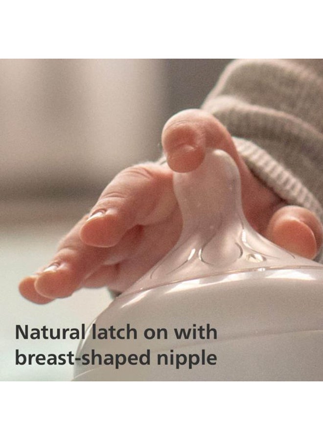 Natural 3.0 Feeding Bottle 260 ML, White
