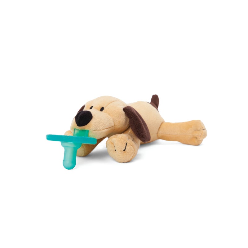 Puppy Plush Animal With Pacifier (0-6 Months)