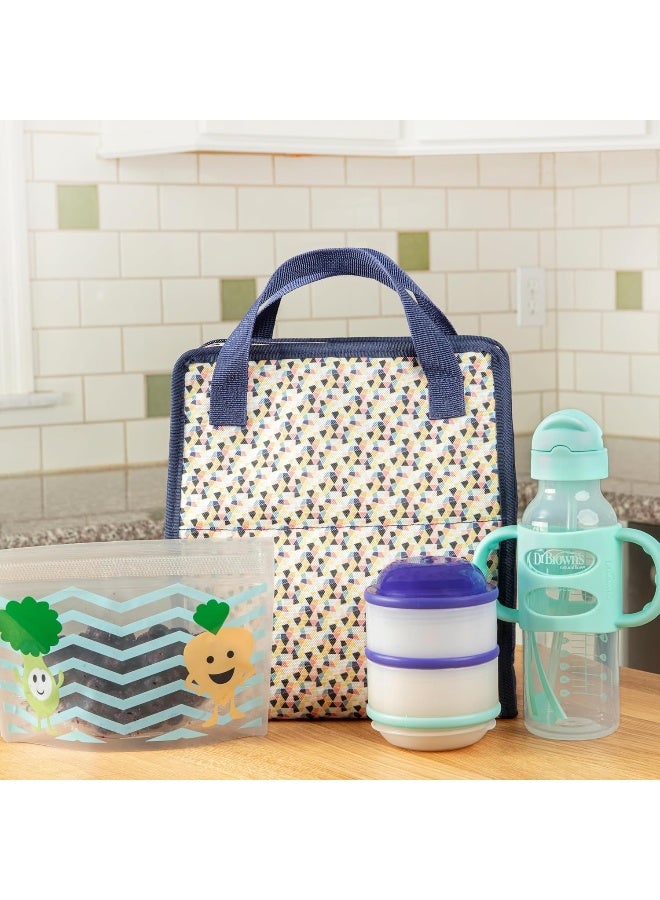 Snack-A-Pillar Snack And Dipping Cup, Pack of 4