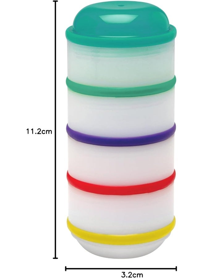 Snack-A-Pillar Snack And Dipping Cup, Pack of 4