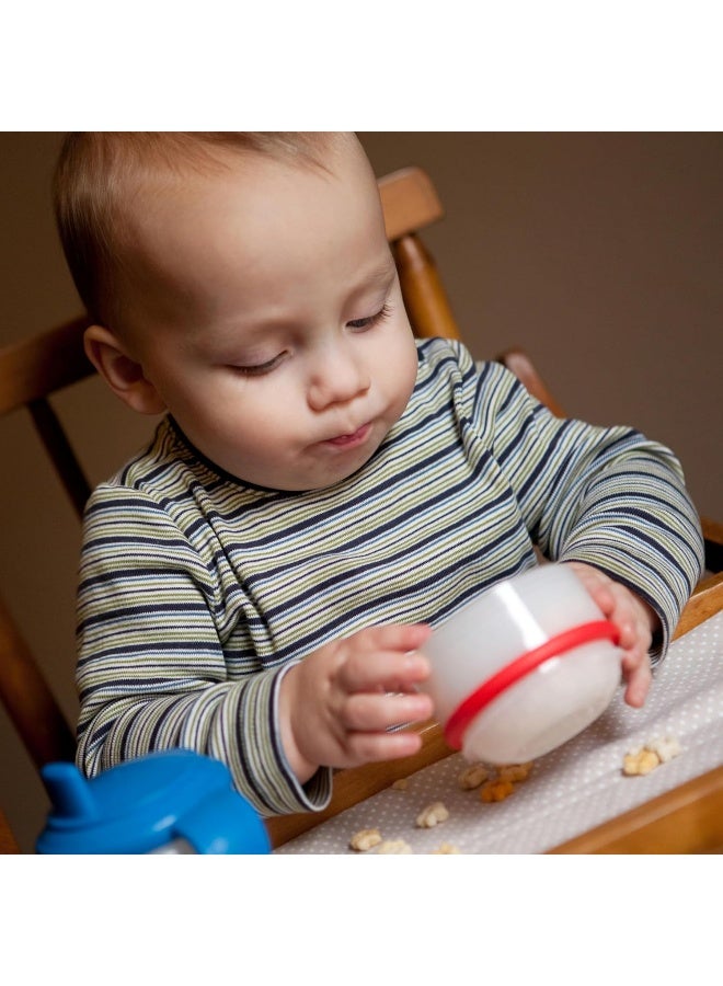 Snack-A-Pillar Snack And Dipping Cup, Pack of 4