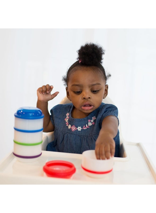 Snack-A-Pillar Snack And Dipping Cup, Pack of 4