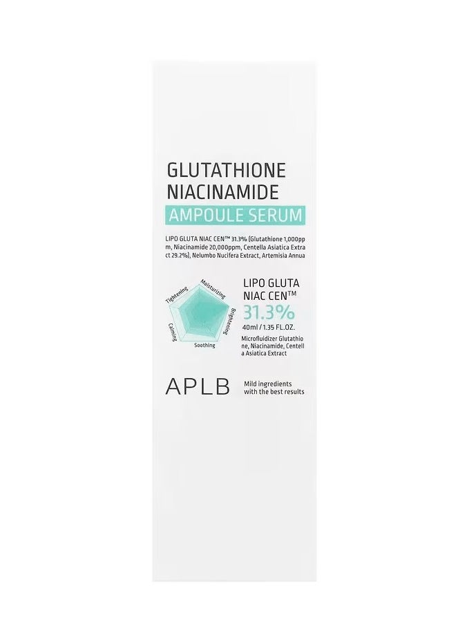 Glutathione Niacinamide Ampoule Serum  1.35 fl oz (40 ml)