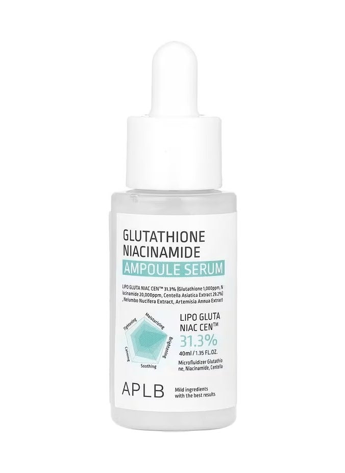 Glutathione Niacinamide Ampoule Serum  1.35 fl oz (40 ml)