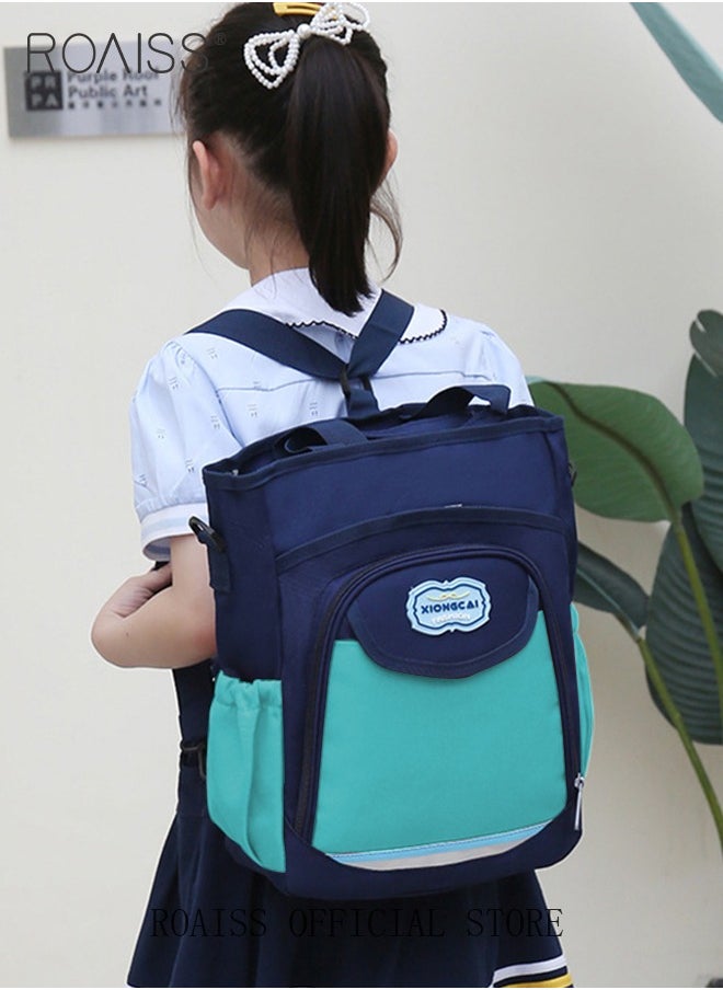 Lightweight Spacious Backpack for Students Kids Everyday Casual Tote with Child-Friendly Design Stylish Convenient Organizer Paper Document Storage Bag for School Supplies File Bags