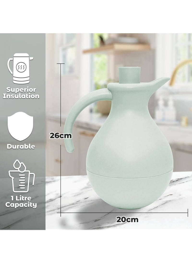 Pearl Color Vacuum Flasks, 1L