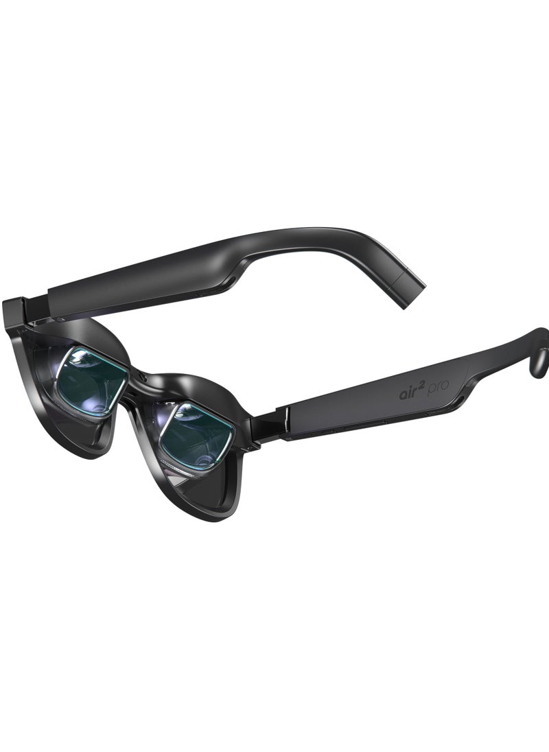XREAL Air 2 Pro AR Glasses, Ultimate Portable Display with 3-Level Electrochrome Darkening,75g,120Hz,130