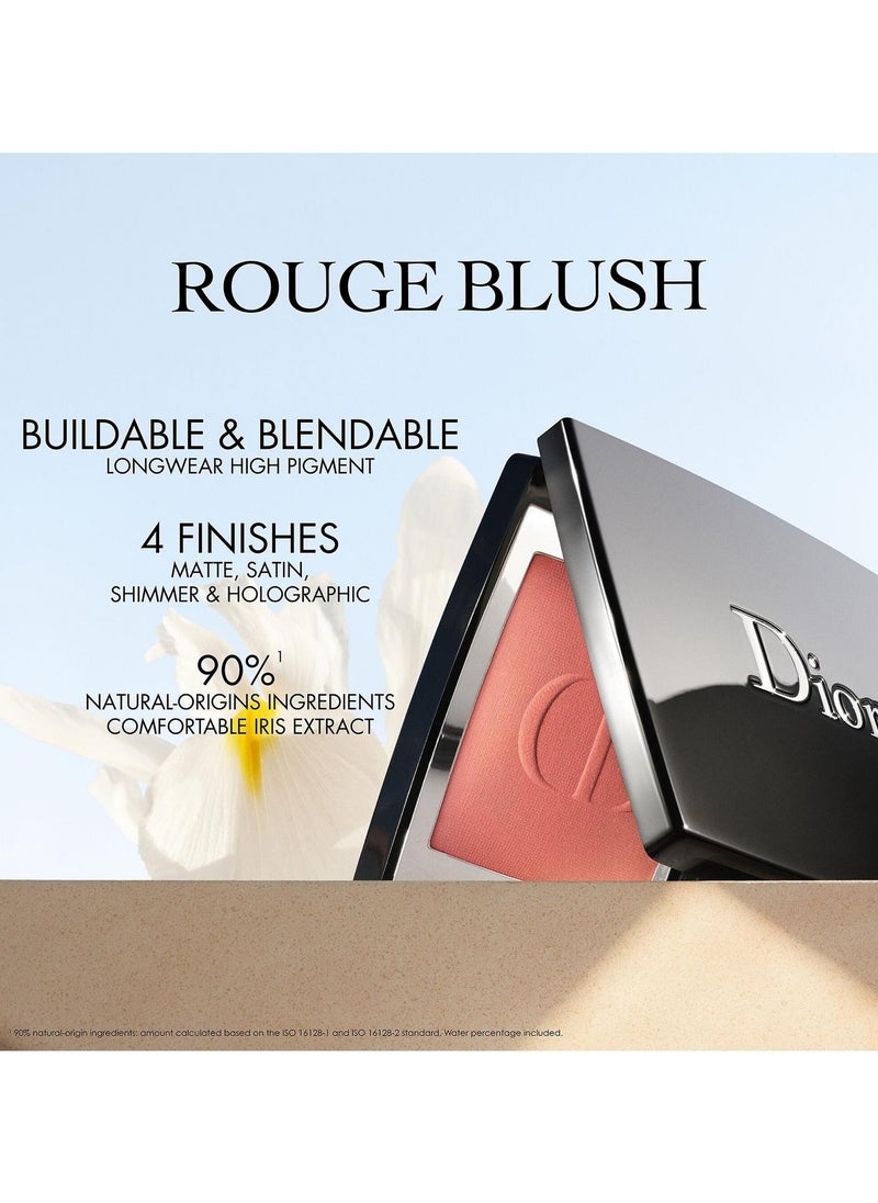 Dior Rouge Blush 219 Rose Montaigne High-Pigmentation,Long-Wear Clean Formula Blush 0.21 oz / 6g