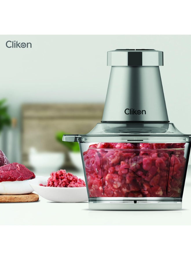 Chopper With Garlic Peeler Set 2 L 350 W CK2643 Multicolour